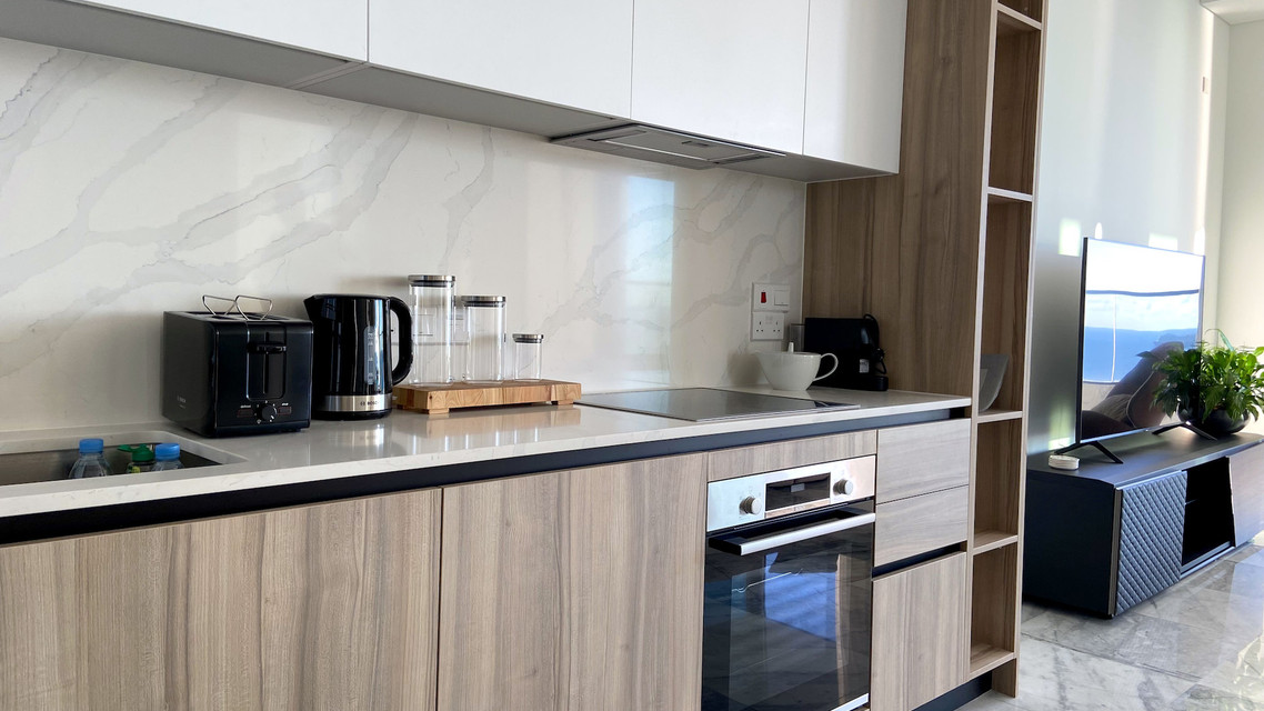 Modern 2 Bedroom Seafront Apartment in Limassol, Potamos Germasogias