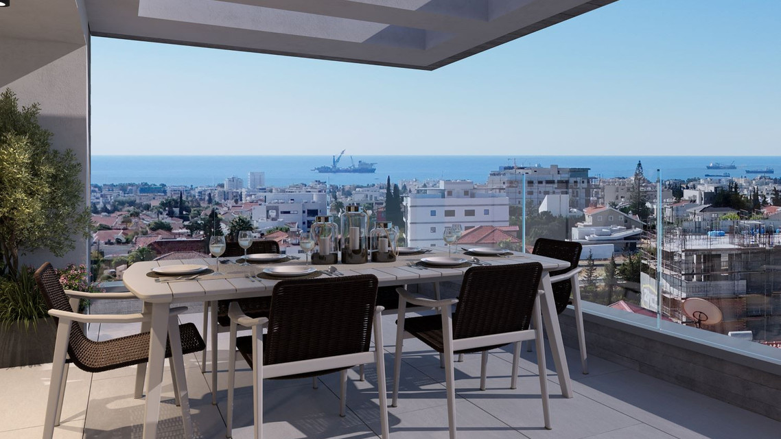 Modern 3 Bedroom Apartment in Limassol, Germasogeia
