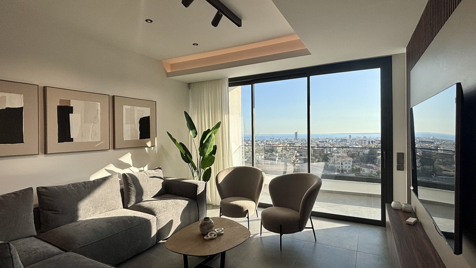 Modern Sea View 2 Bedroom Penthouse in Limassol, Agios Athanasios
