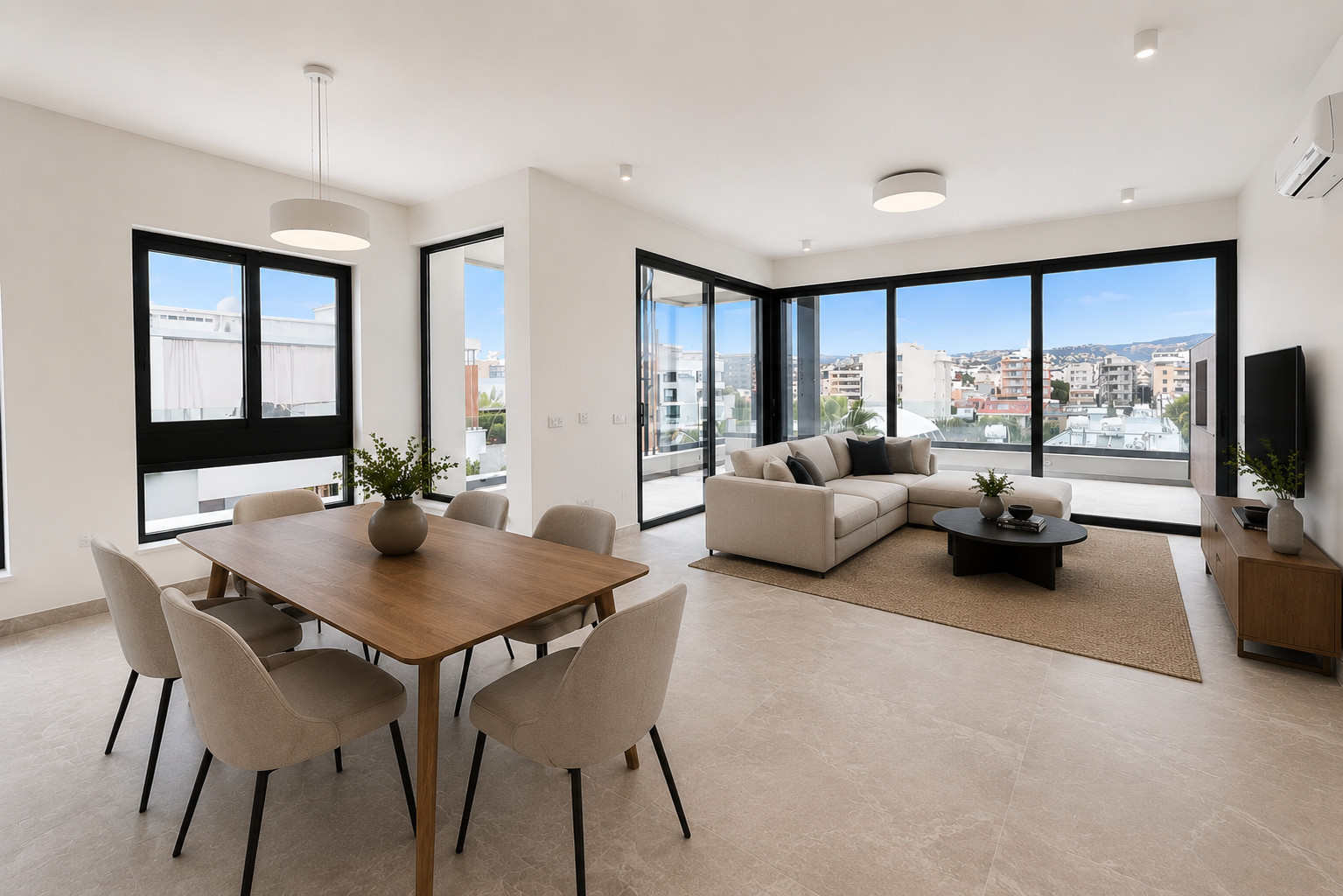 Brand New 3 Bedroom Penthouse Apartment in Limassol, Neapolis