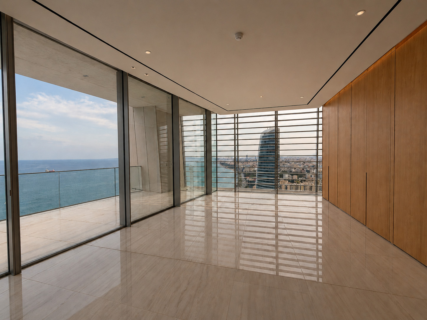 3 Bedroom, Sea Front Apartment in Limassol