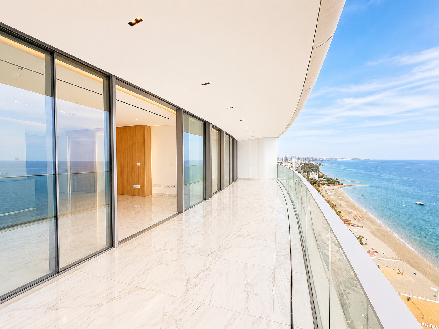 2 Bedroom, Sea Front Apartment in Limassol