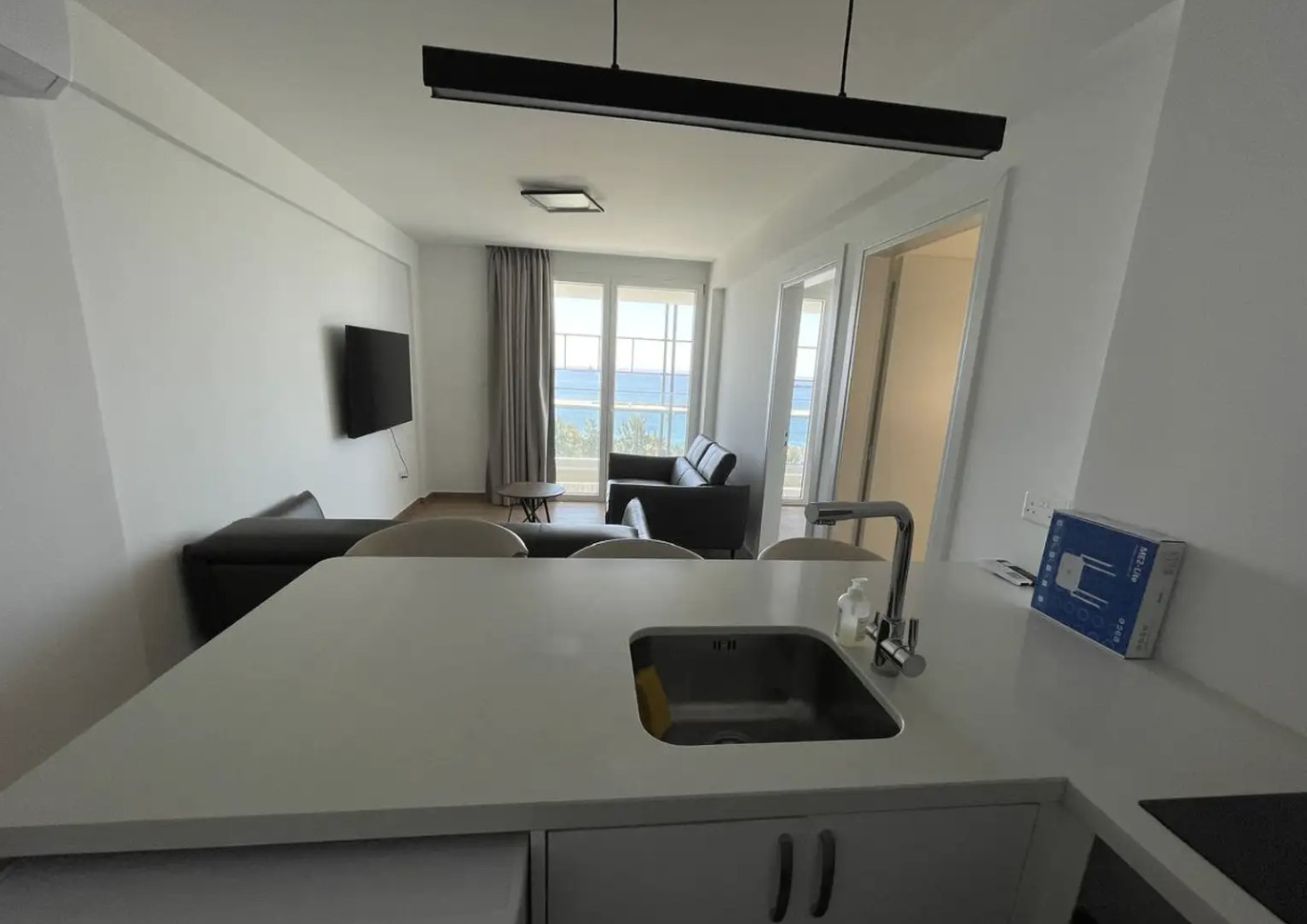 Fully Renovated 2-Bedroom Seafront Apartment at Molos Promenade
