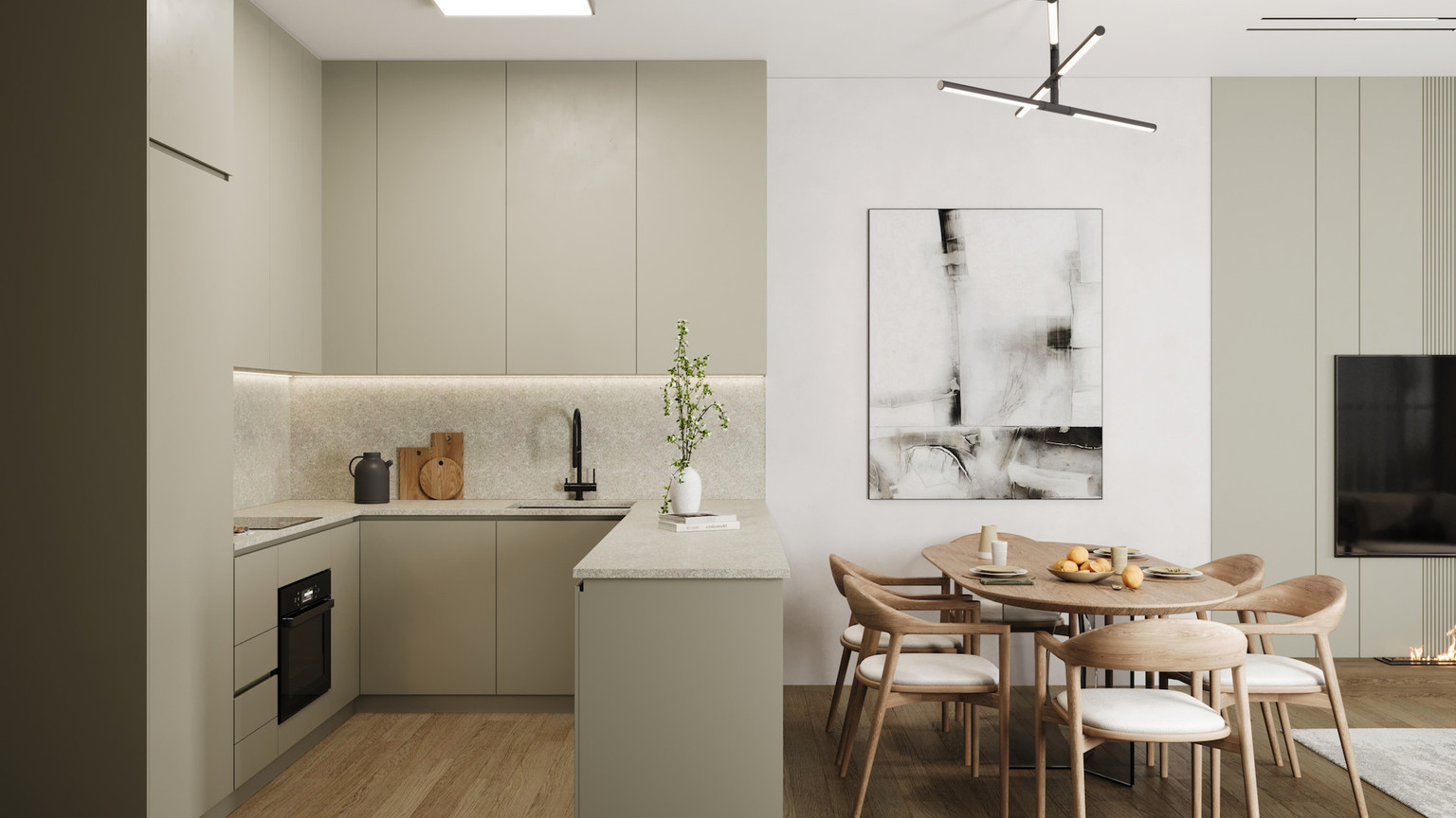 Modern 1 Bedroom Apartment in Ypsonas Area