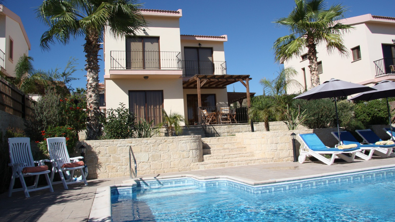 Luxurious 3-Bedroom, Villa with Private Pool & Landscaped Garden in Pissouri. Panoramic uninterrupted sea view.
