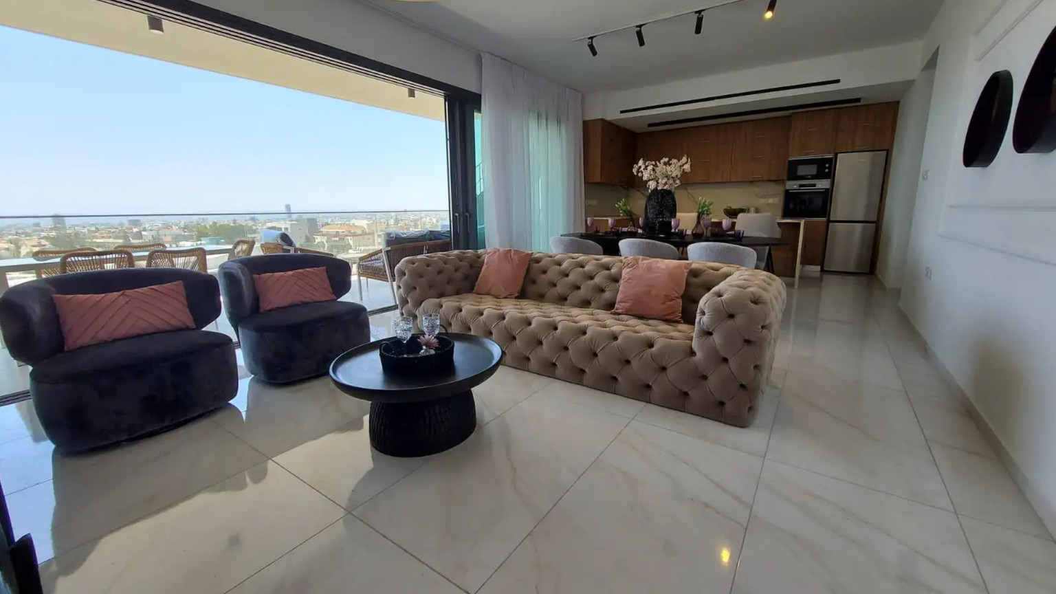 Brand-New 3-Bedroom Penthouse with Panoramic Sea Views in Panthea, Limassol
