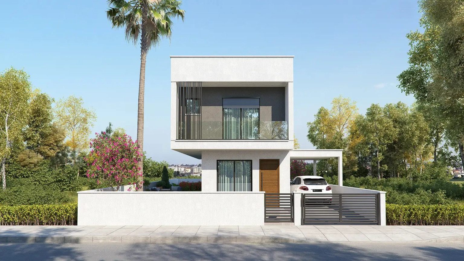 Modern Semi-Detached Home Under Construction in Parekklisia