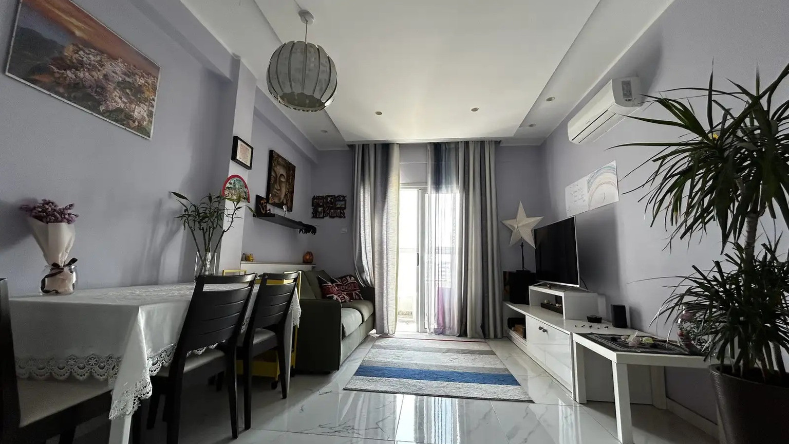 Fully Renovated Top-Floor 2-Bedroom Apartment with Sea Views in Katholiki, Limassol