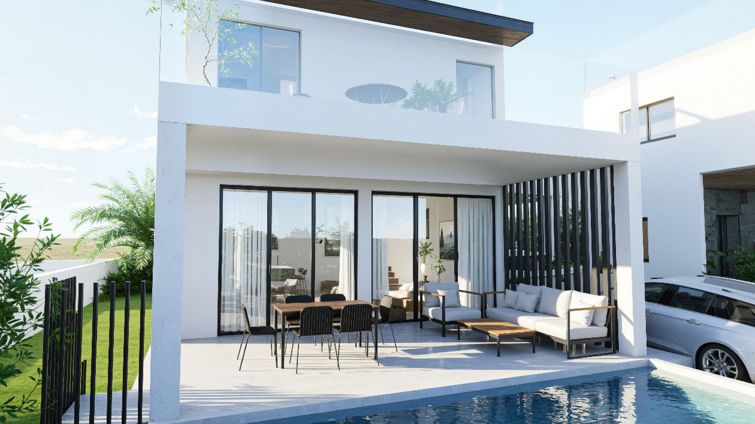 Three-Bedroom Two-Storey Detached House for Sale in Moni, Limassol