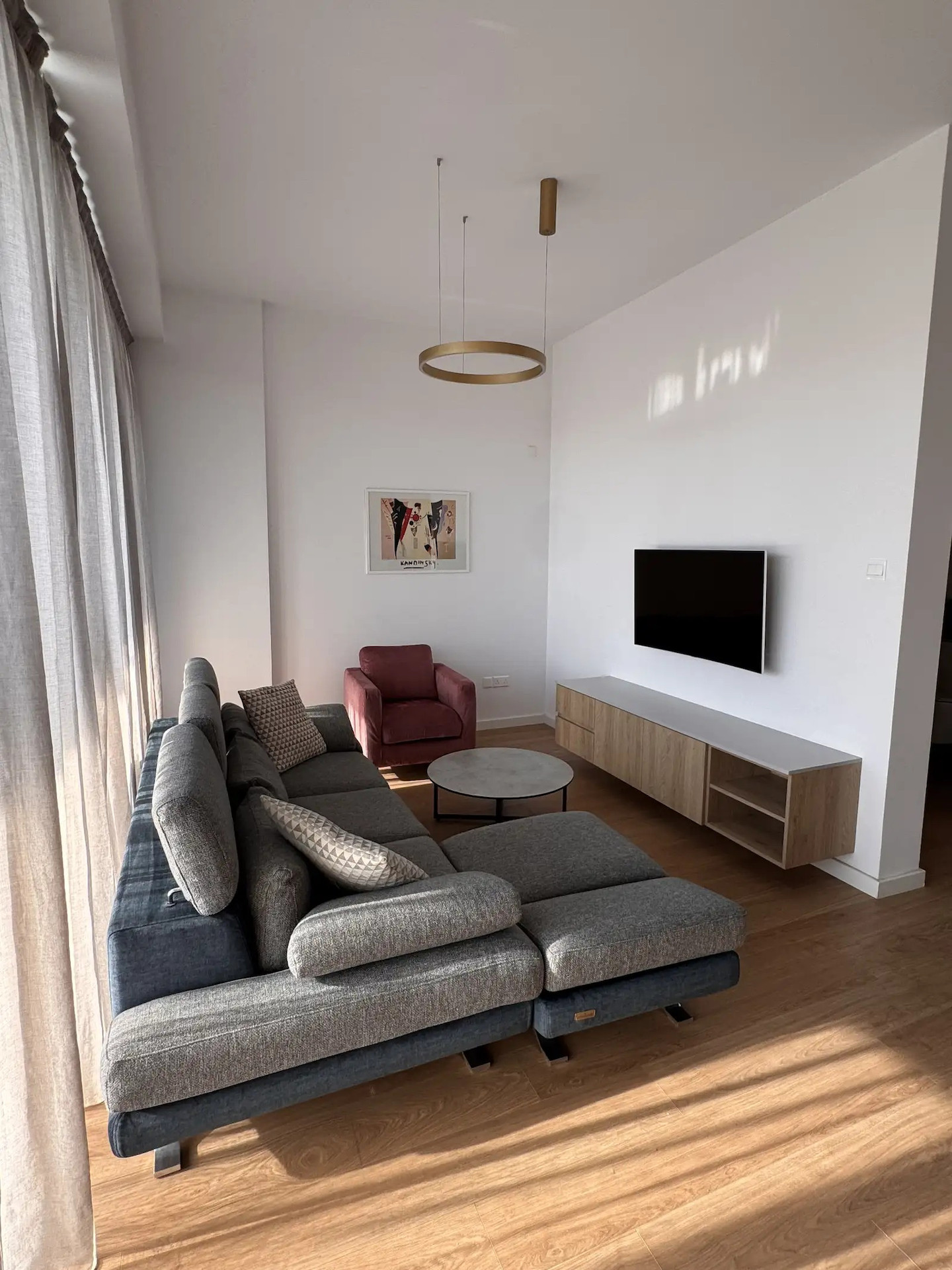 Modern 2-Bedroom Apartment with Garden and Covered Parking in Agios Georgios Lemesou