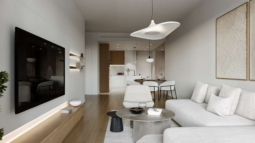 Contemporary Two-Bedroom Apartment in a Boutique Building in Zakaki , Limassol