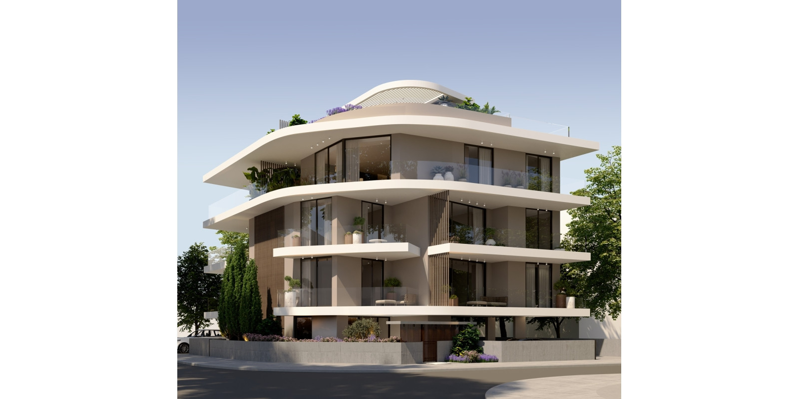 3-Bedroom Penthouse with Private Roof Garden and Jacuzzi for Sale in Agios Nektarios, Limassol
