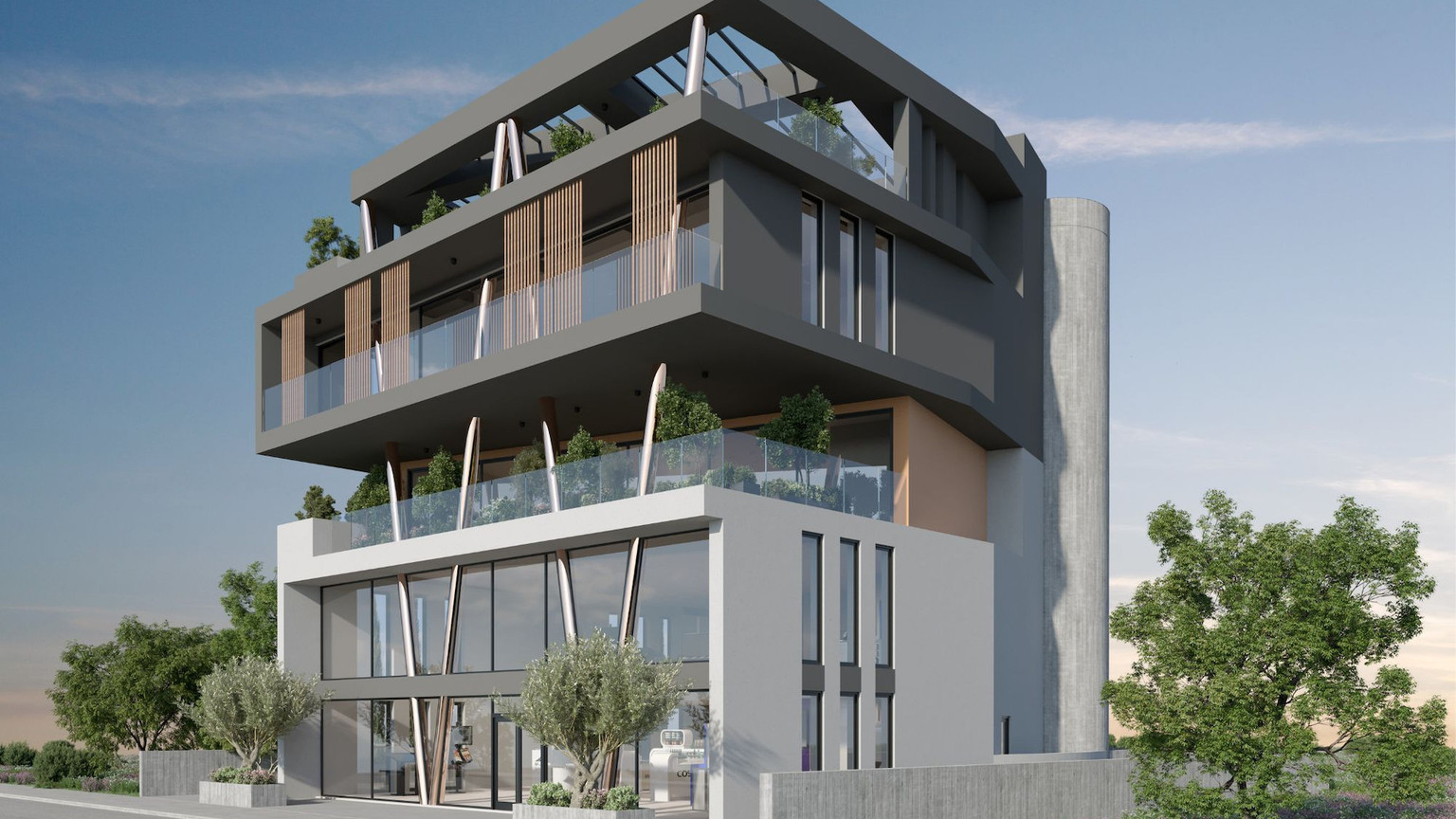 Commercial Spaces Across Multiple Floors for Rent in Kato Polemidia, Limassol