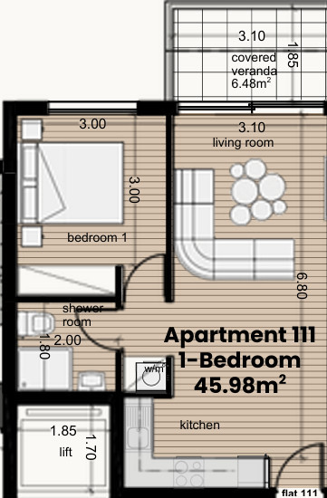 Floor plan 1