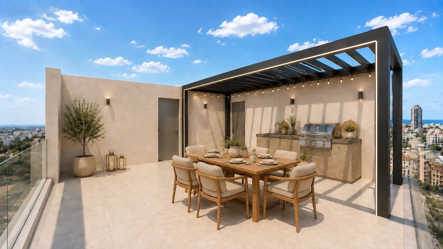 Modern 2-Bedroom Penthouse in Chalkoutsa, Ready for Your Vision