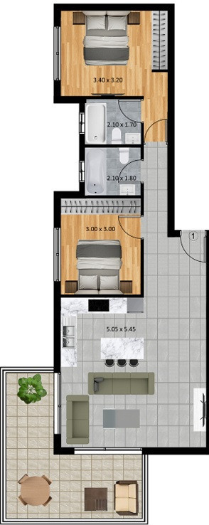 Floor plan 1