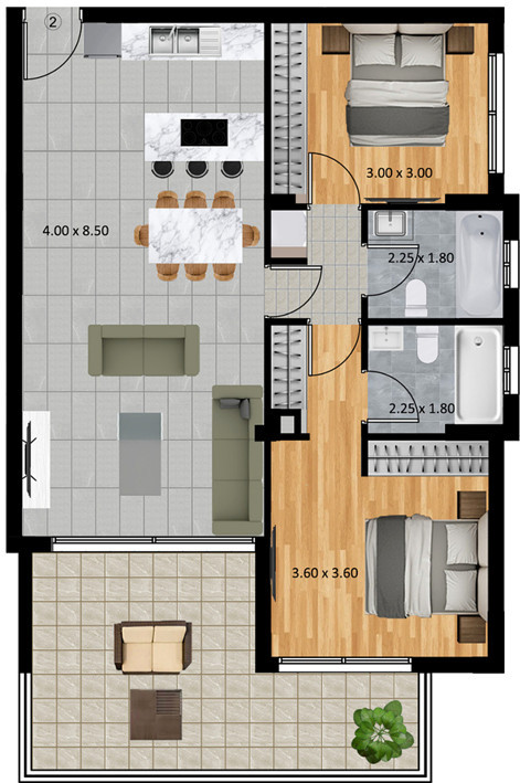 Floor plan 1