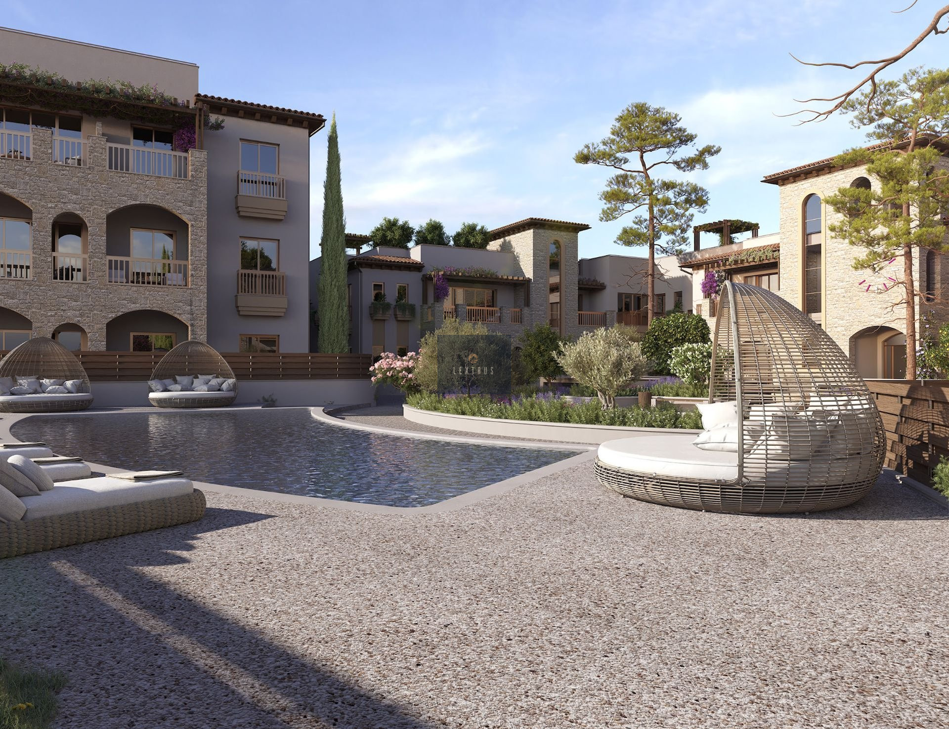 LAND FOR SALE IN PIRGOS VILLAGE LIMASSOL WITH LICENSED PROJECT READY TO BUILD