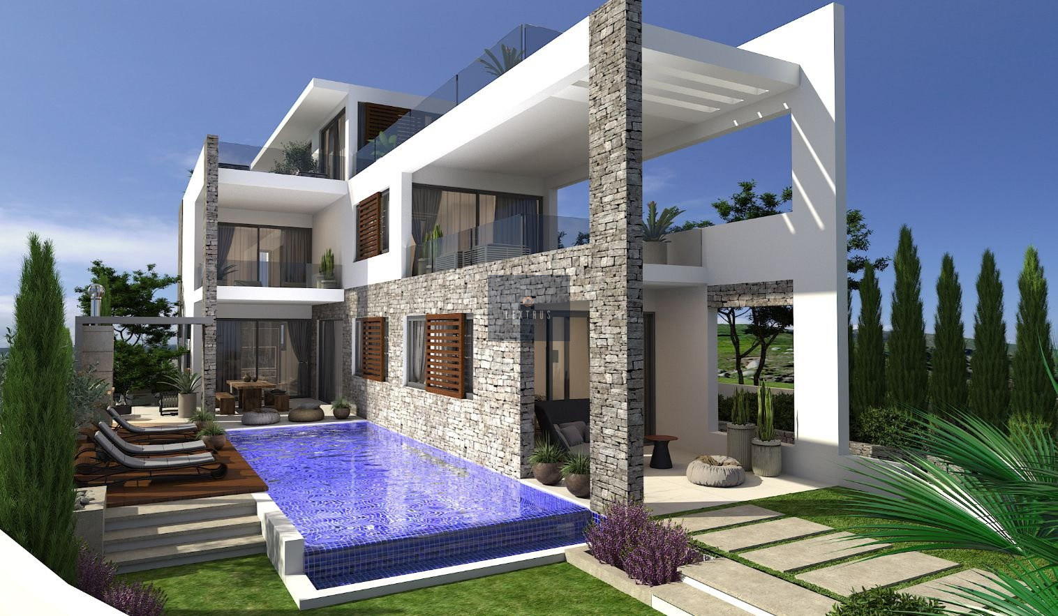 Luxury 5-Bedroom Villa in Kissonerga, Paphos 12845
