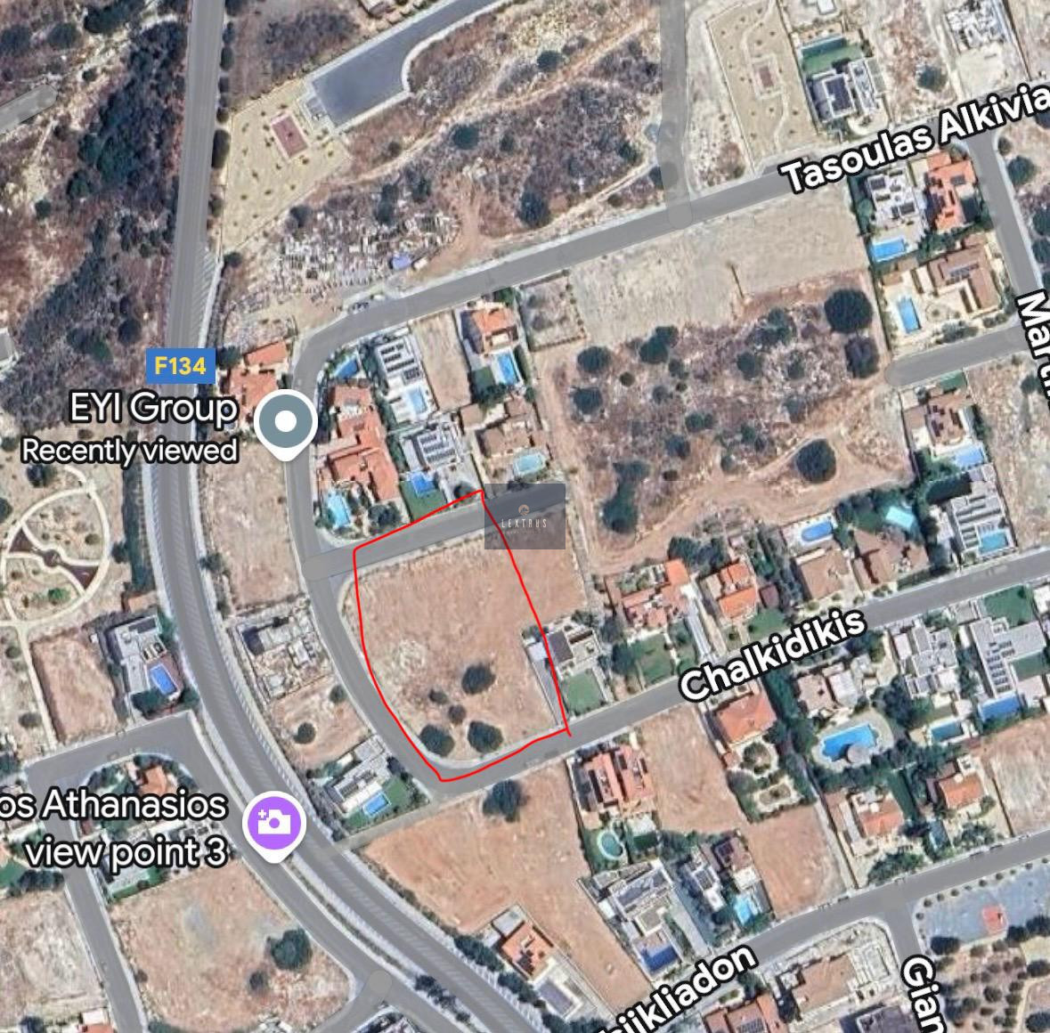 Large Building Plot with in Agios Athanasios