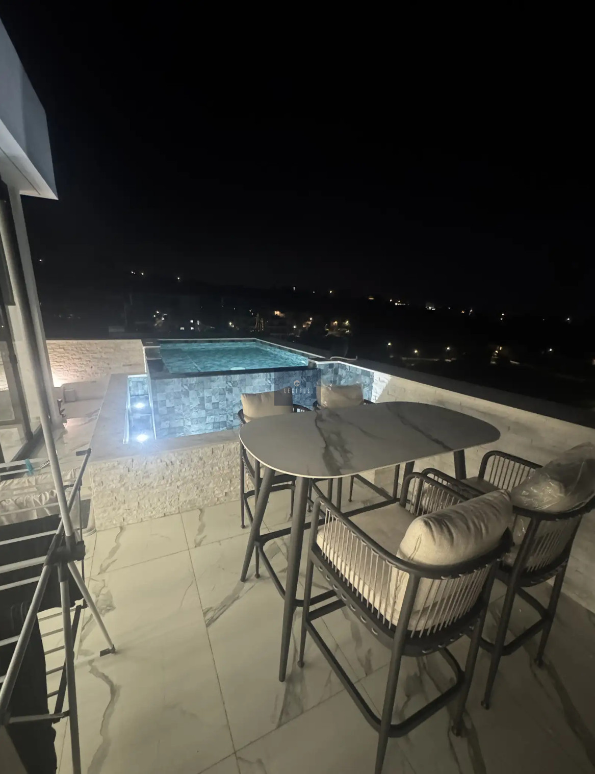 Luxury Penthouse with Private Pool & Panoramic Views — for rent in Agia Fyla, Limassol, Cyprus