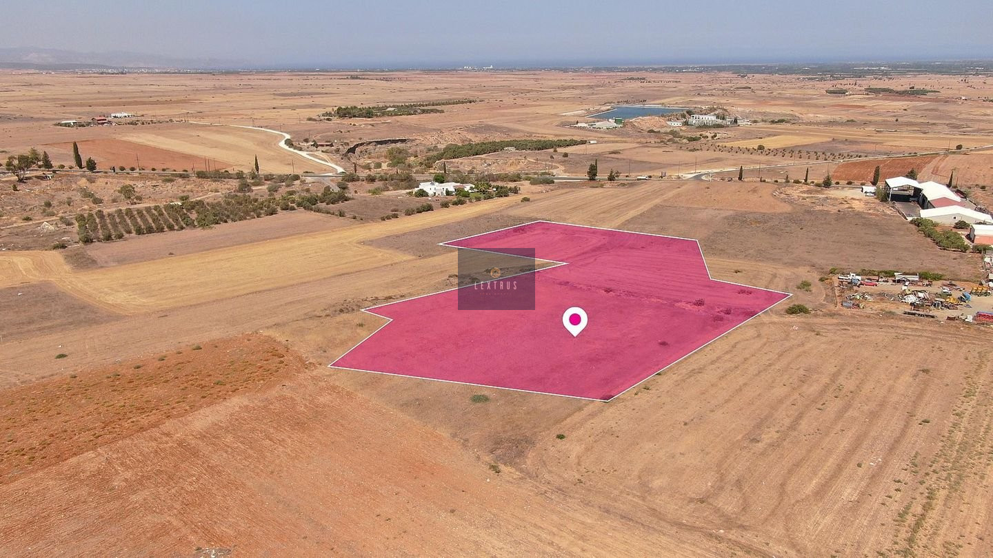 Industrial field in Astromeritis, Nicosia