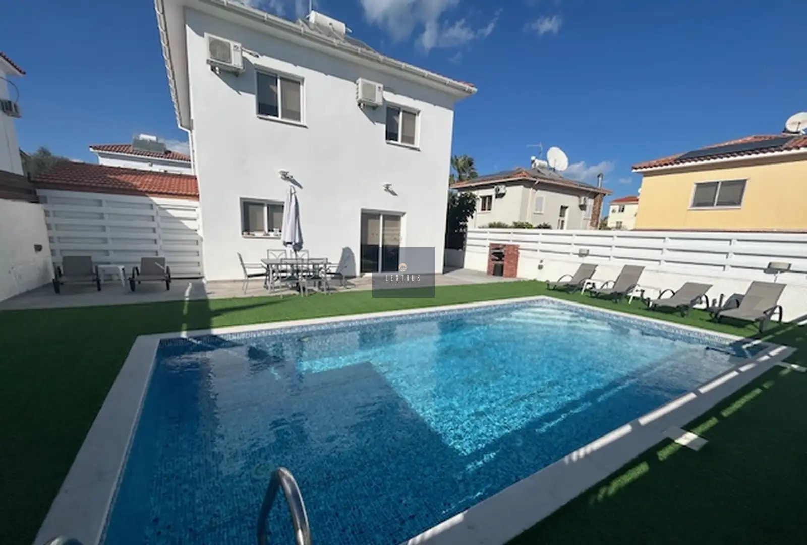 Spacious Oroklini House with Pool and Views