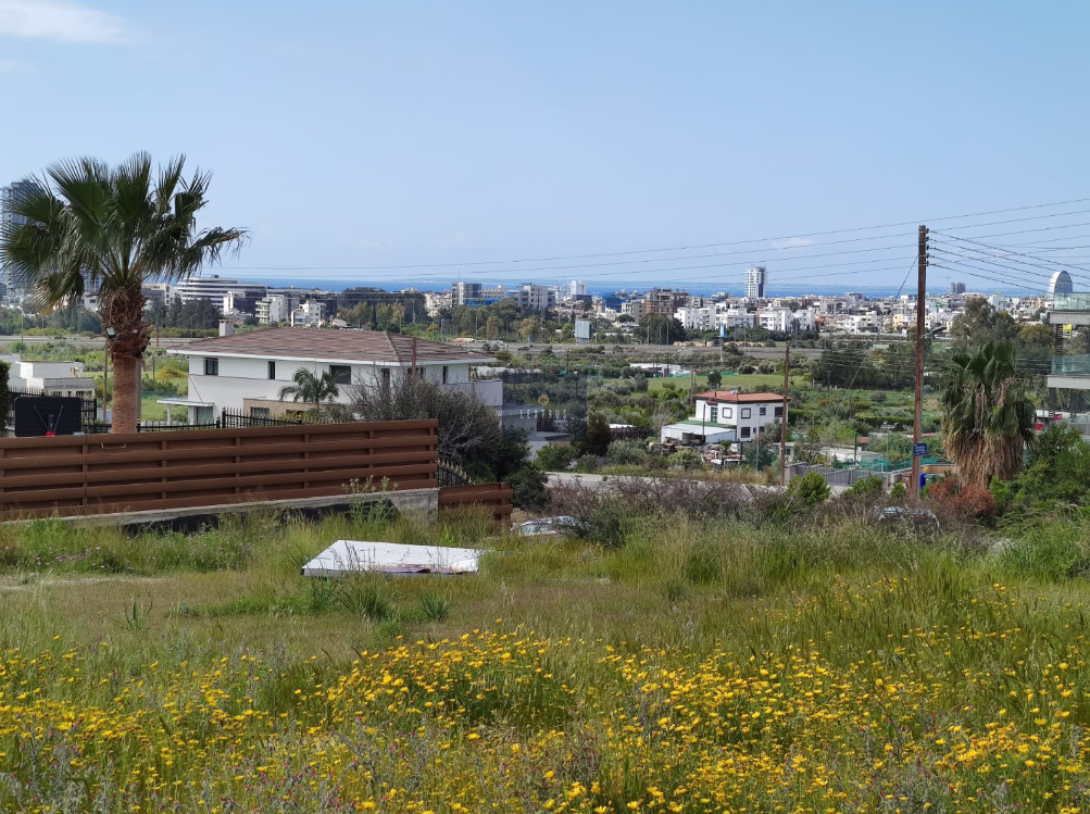 Prime Residential Plot with ready planning permit for 2 luxury villas in Potamos Germasogeias area in Mesovounia Limassol