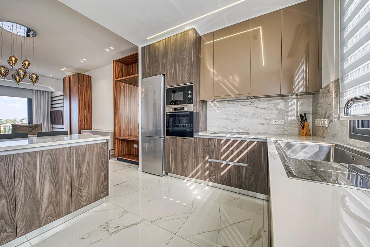 Modern Two Bedroom Penthouse in Seaside Germasogeia — for rent in Germasogeia, Limassol, Cyprus