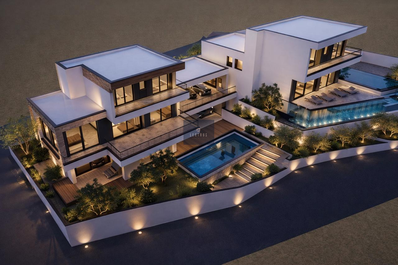 Modern Four Bedroom Agios Tychon Villa with Pool For Sale