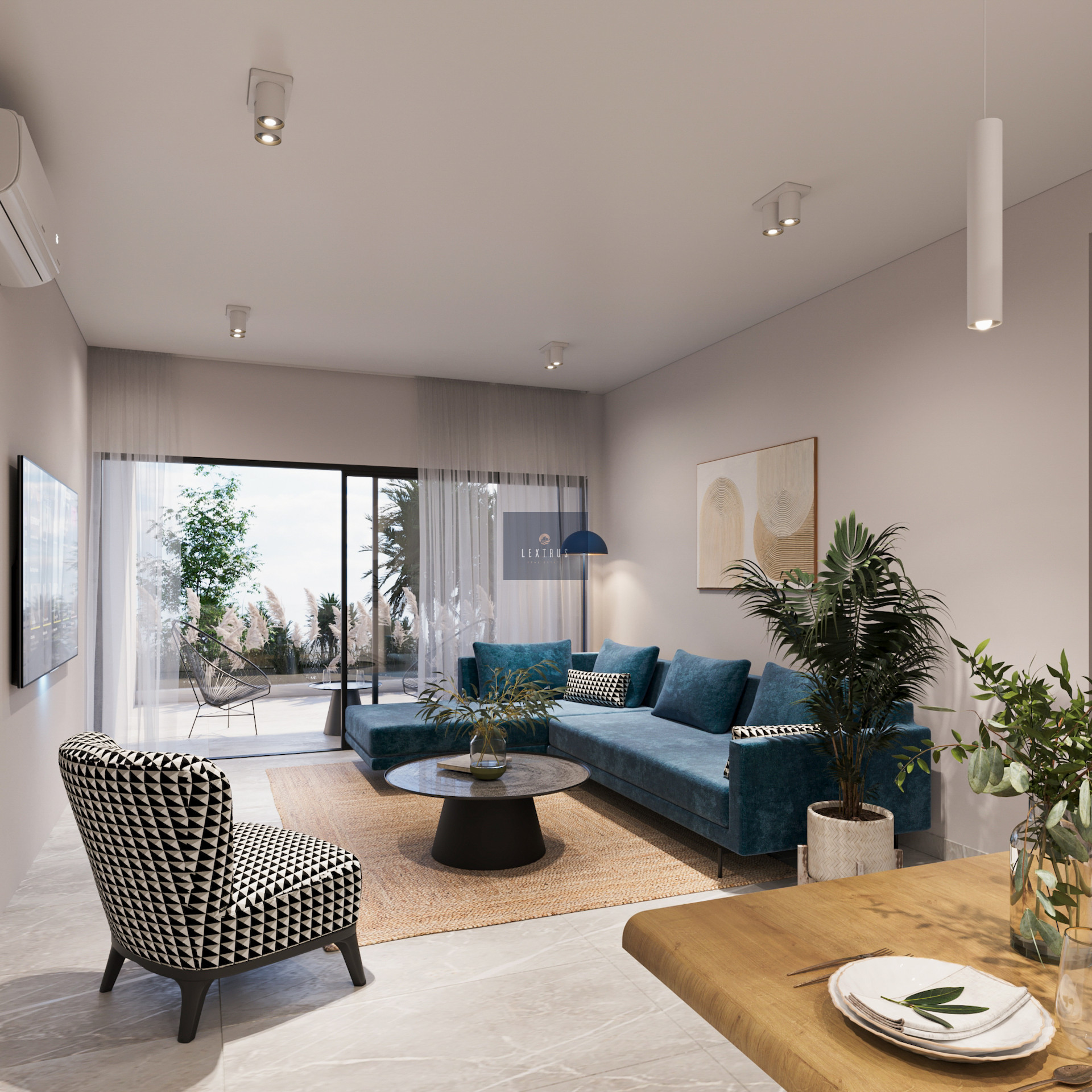 Nice 1-Bedroom Apartment in a Luxurious Geroskipou Complex in Paphos 14109