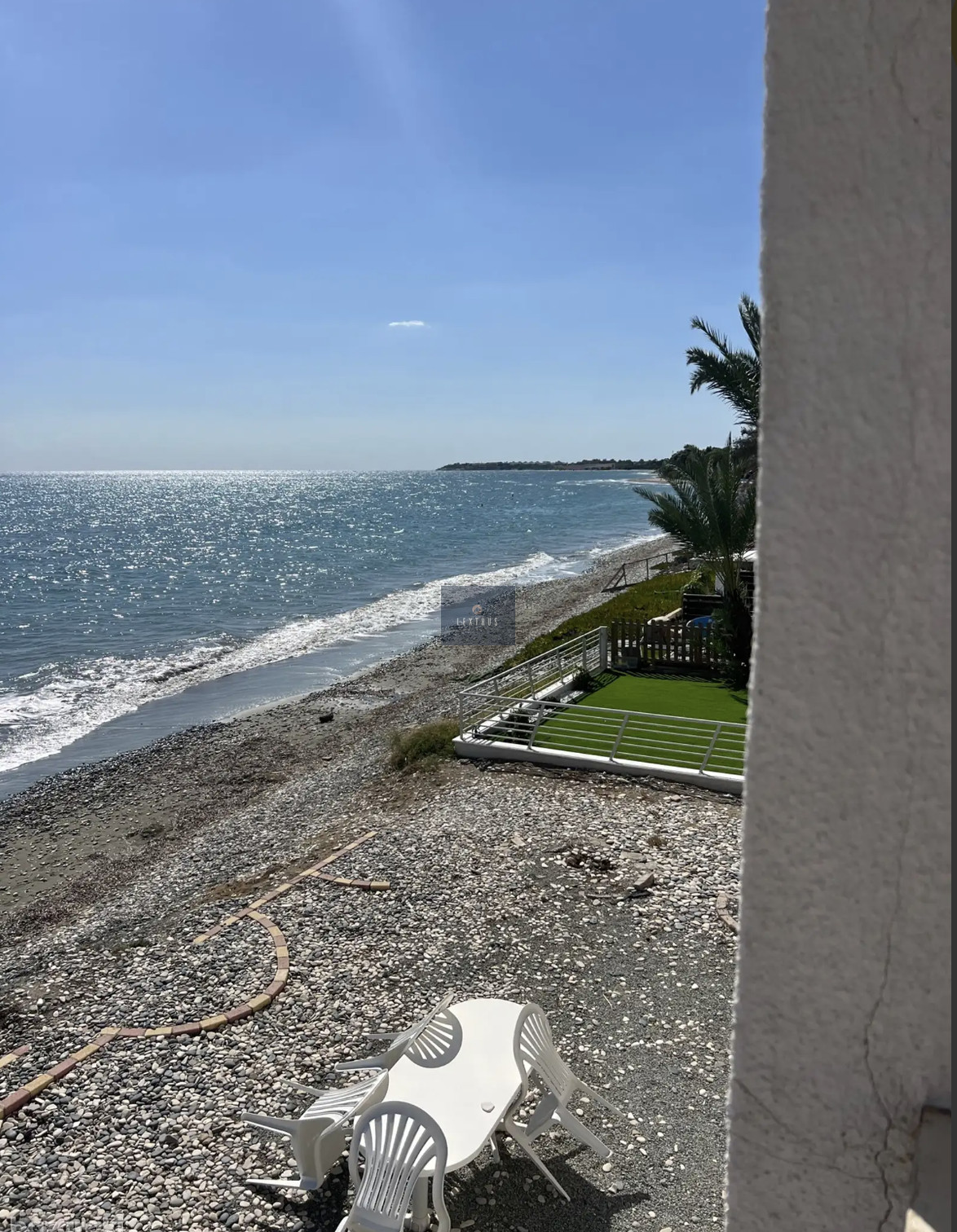 Beachfront 2-Bedroom Villa for Sale in Meneou Direct Sea Access