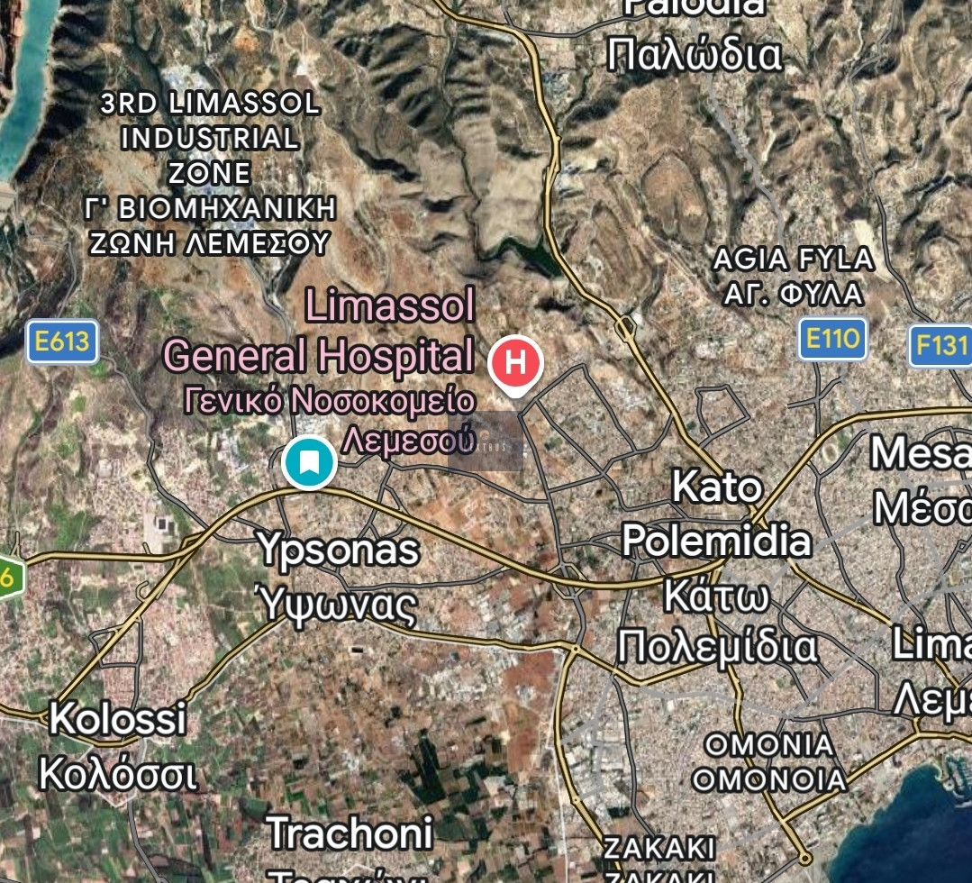 Prime Industrial Land in Ypsonas 15,348m² Road Registration in Progress