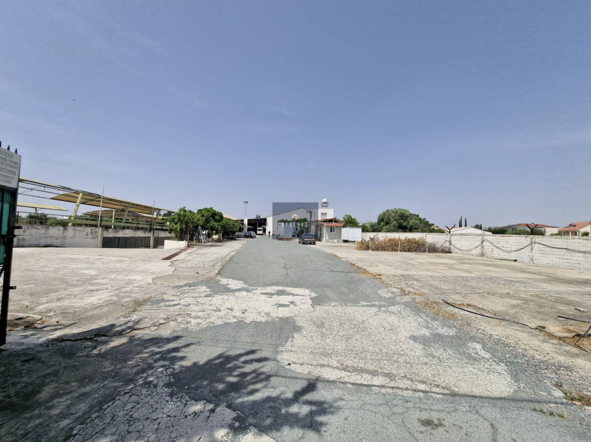 Investment Opport Warehouse Complex on Prime Residential Development Land in Krasa, Larnaca