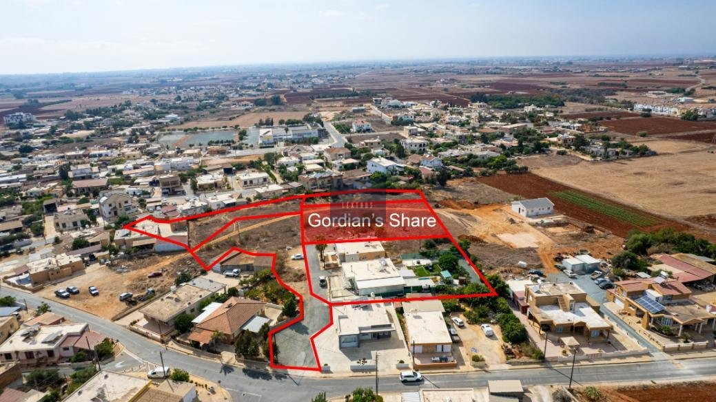 Four residential fields in Liopetri, Famagusta