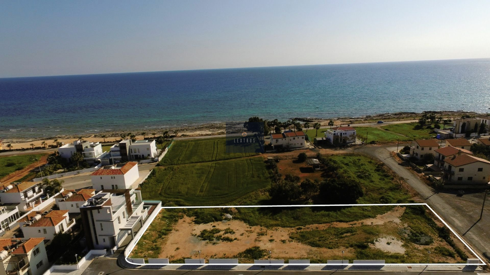 Land is situated in the charming coastal village of Ayia Thekla