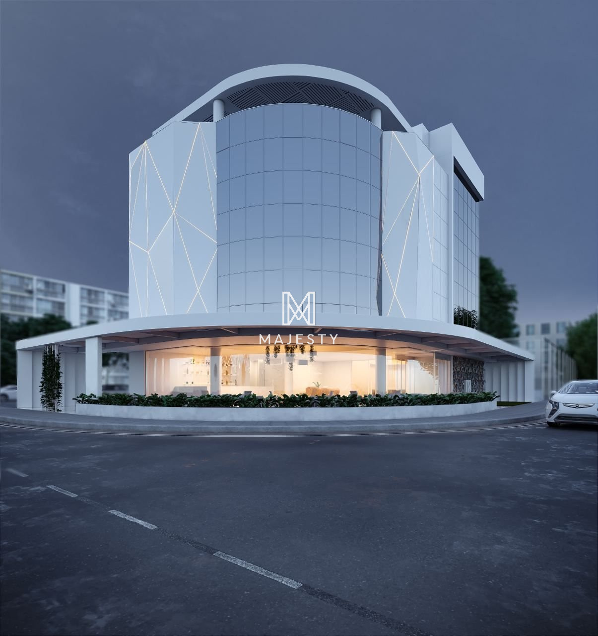 Commercial building for sale or rent MAJESTY Real Estate