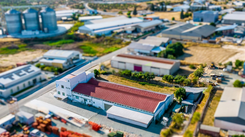 Warehouse 1308 m² for sale in Aradippou - Agios Fanourios, Larnaca City Suburbs, Cyprus