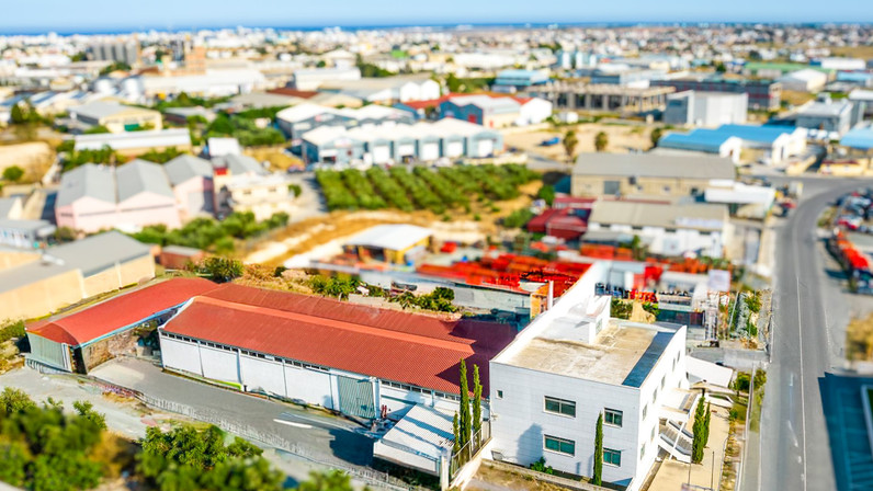 Warehouse 1308 m² for sale in Aradippou - Agios Fanourios, Larnaca City Suburbs, Cyprus
