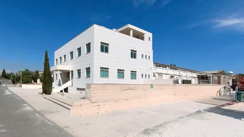 Warehouse 1308 m² for sale in Aradippou - Agios Fanourios, Larnaca City Suburbs, Cyprus