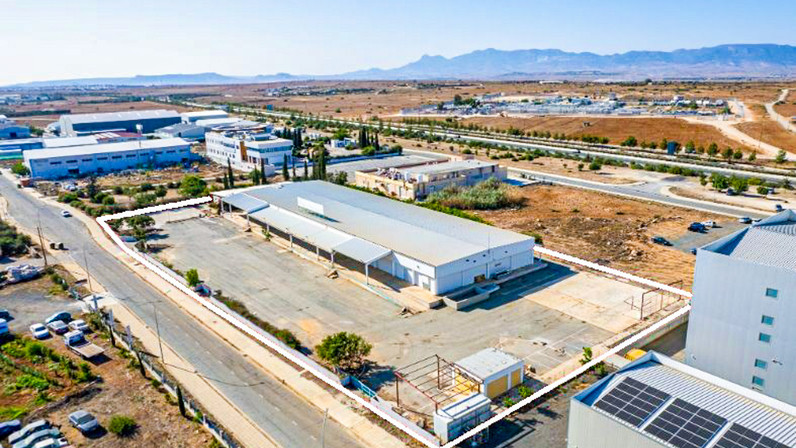 Warehouse 3050 m² for sale in Kokkinotrimithia, Nicosia Countryside, Cyprus