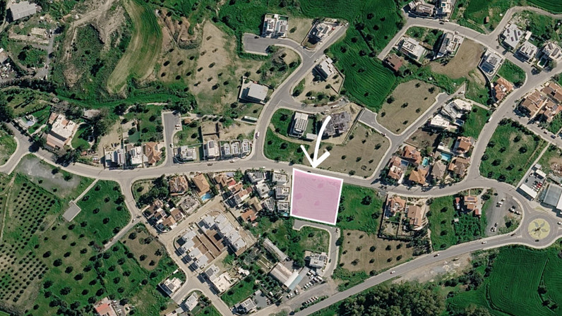 Plot of land for sale 2592 m² in Tseri, Nicosia City Suburbs, Cyprus