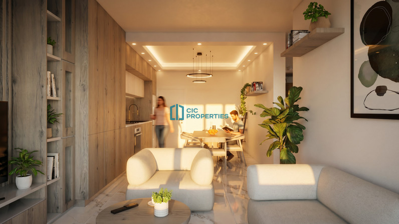 1-bedroom apartments for sale 54 m² in Aradippou, Larnaca, Cyprus