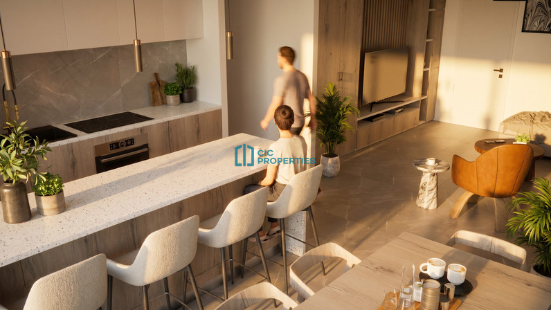 1-bedroom apartments for sale 54 m² in Aradippou, Larnaca, Cyprus