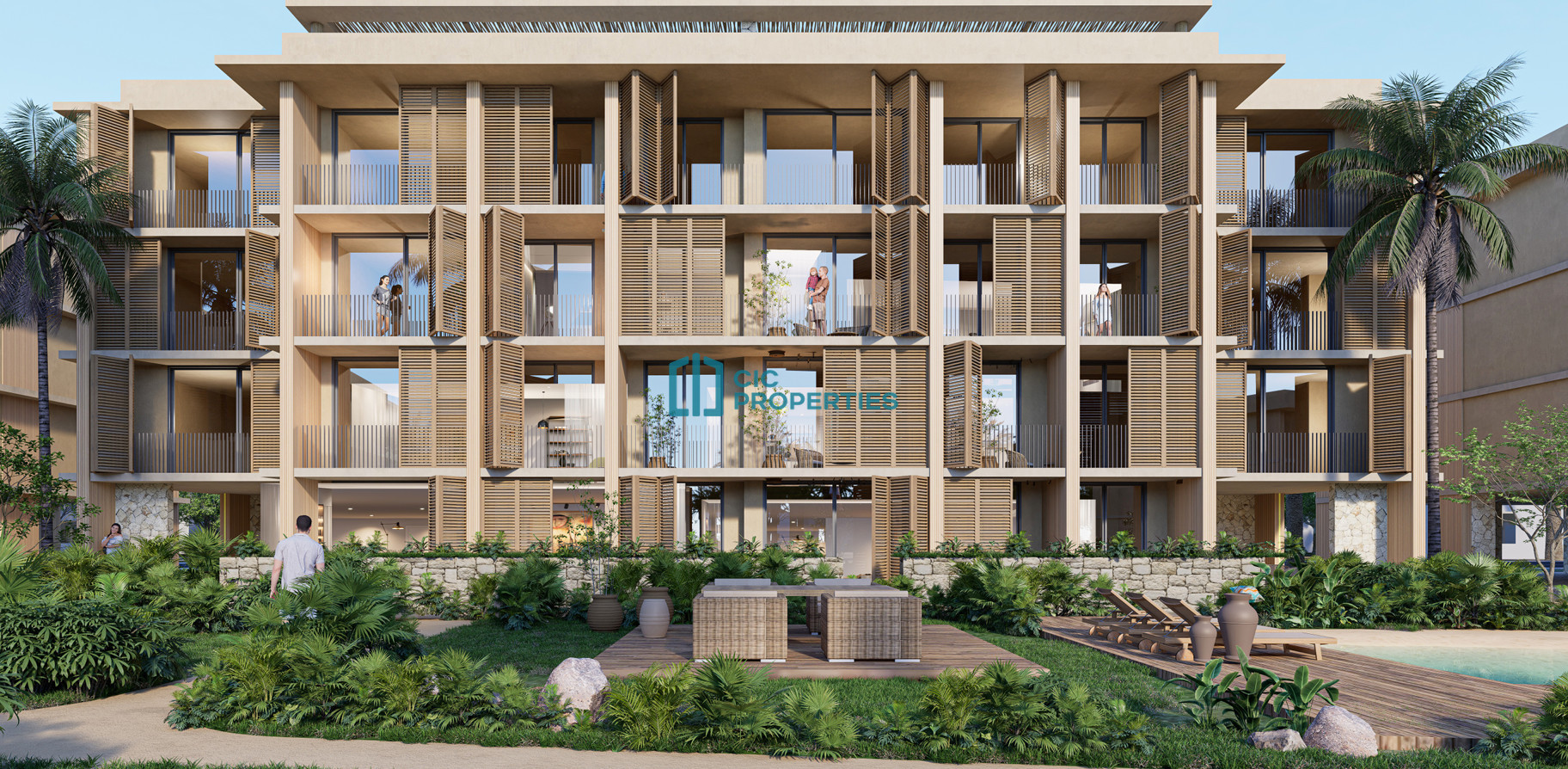 Modern 2 Bedroom Apartment with Communal Pool , Gym & kids Playground ...