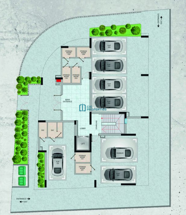 Apartments for sale 80 m² in Livadia Larnakas, Larnaca, Cyprus