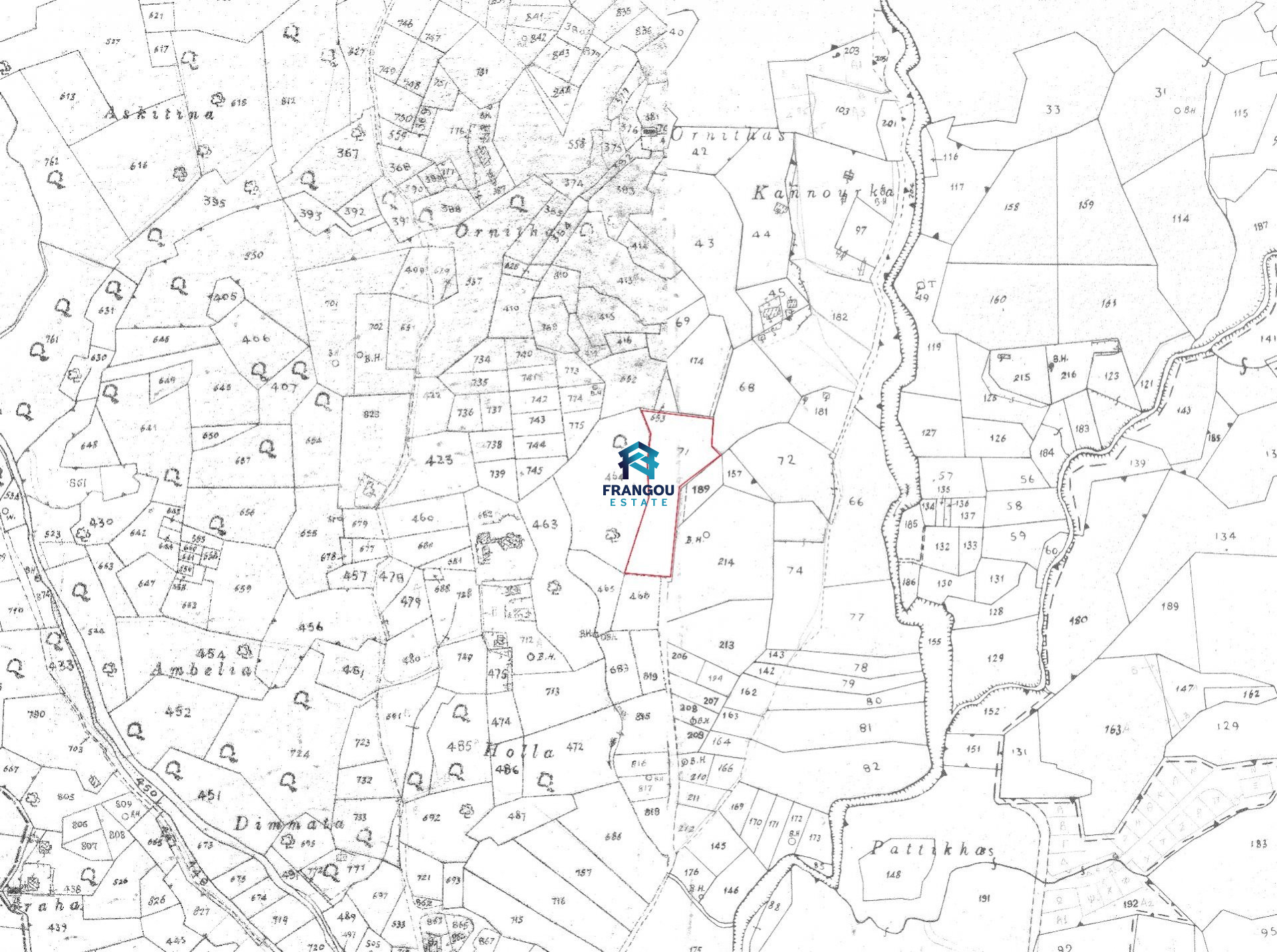 Land for sale in Pyrgos , Limassol