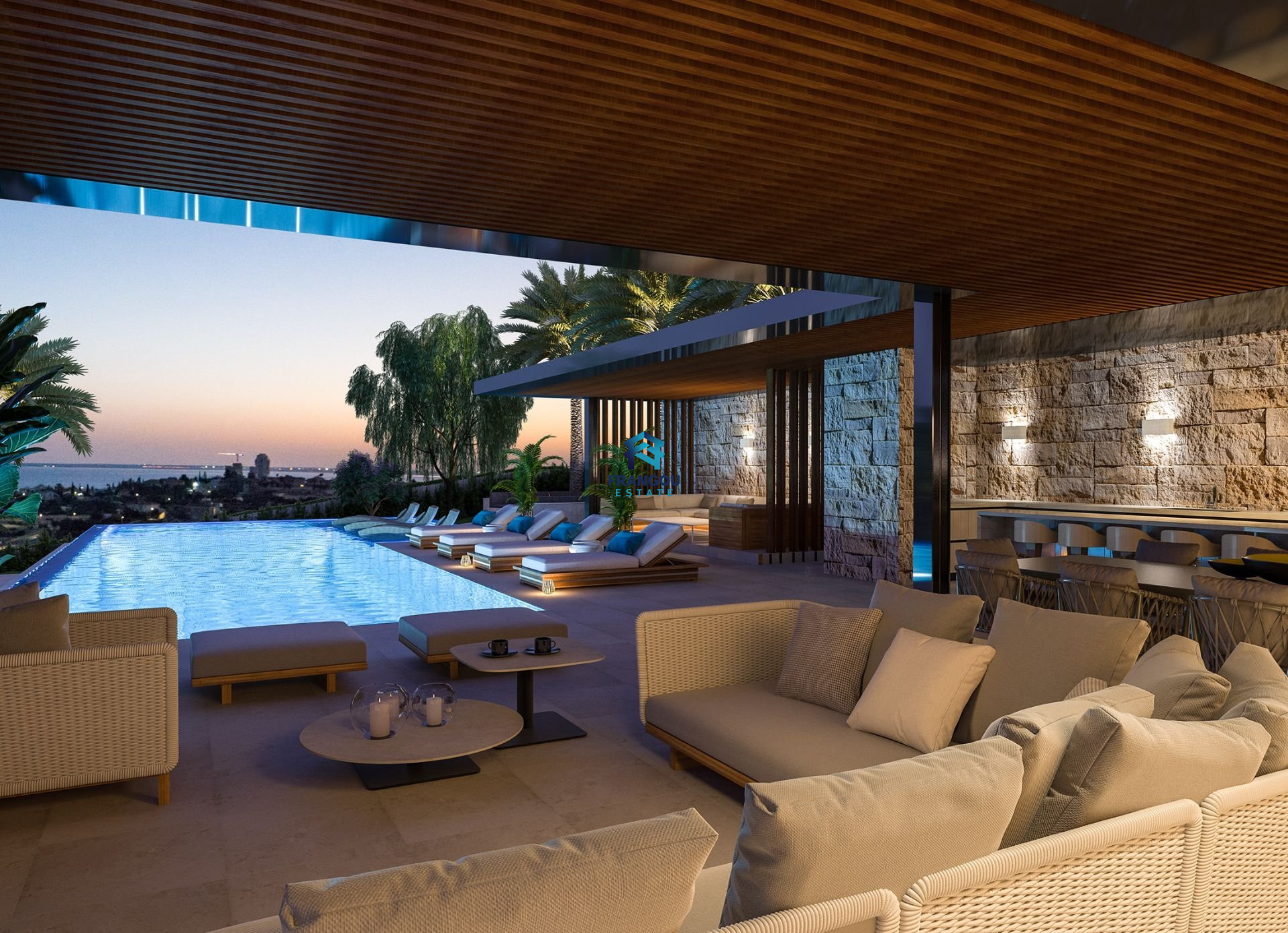 LUXTURY VILLA WITH PANORAMIC & UNOPSTRACTED SEA VIEW