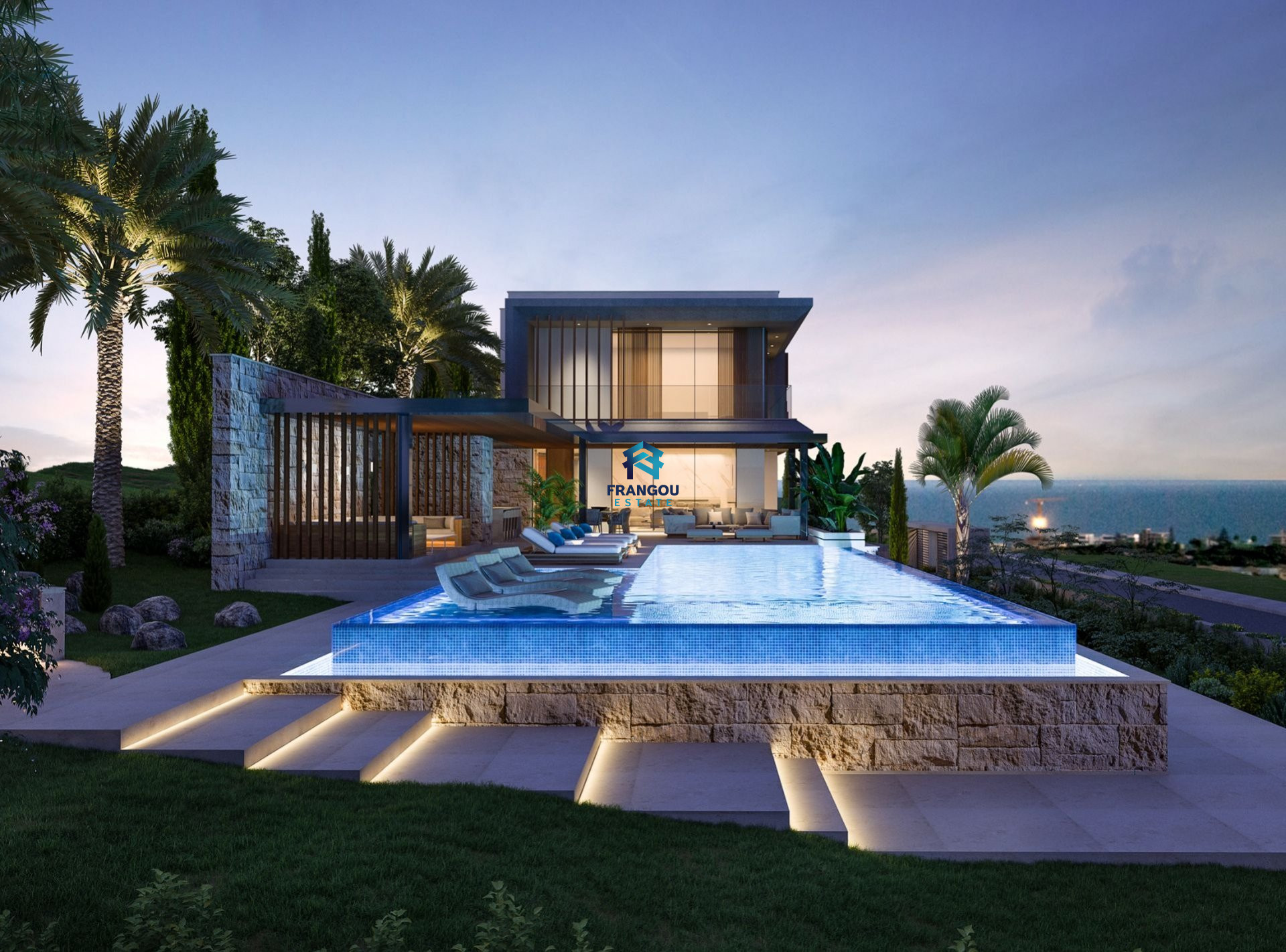 LUXTURY VILLA WITH PANORAMIC & UNOPSTRACTED SEA VIEW