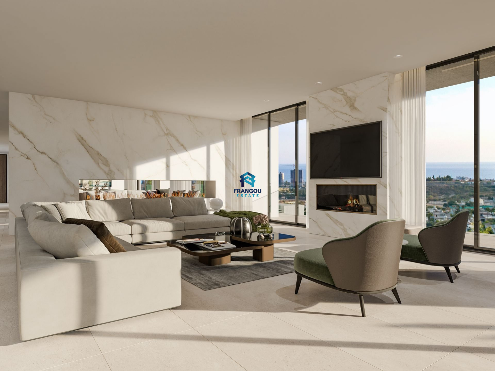 LUXTURY VILLA WITH PANORAMIC & UNOPSTRACTED SEA VIEW